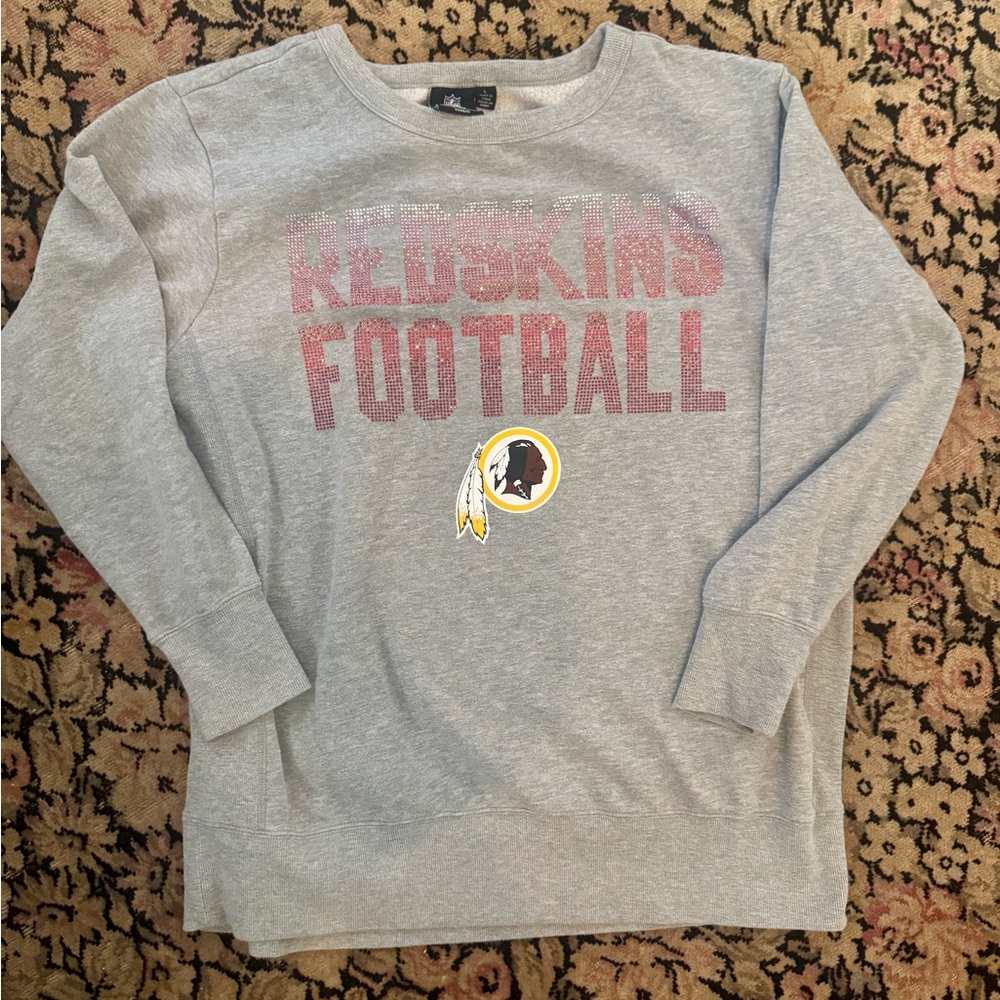 Women’s Washington Redskins Football Sweatshirt